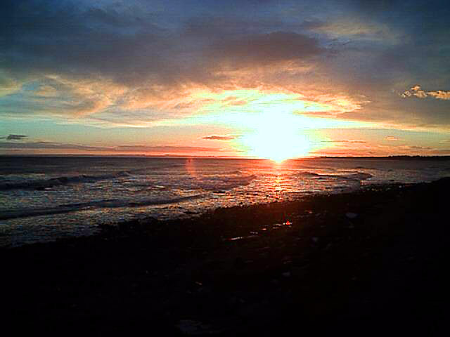 sunset - scotland
